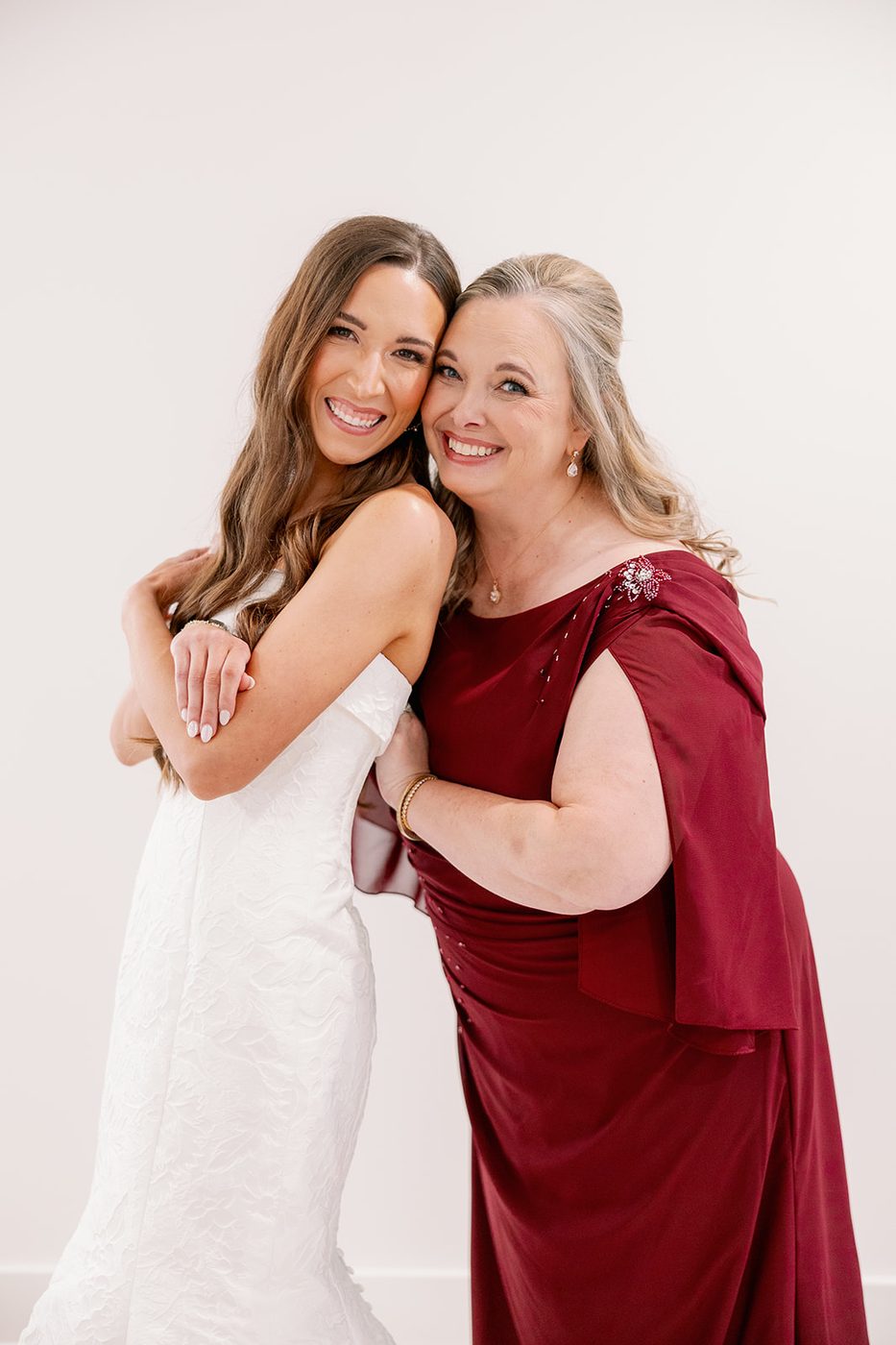Meredith and Tonya - bride and mother makeup by Vandyland Makeup