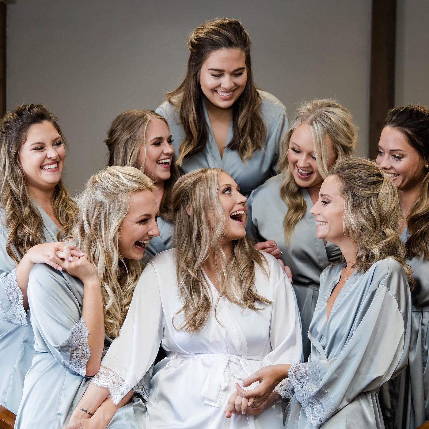 Renee's bridesmaids - wedding party makeup by Vandyland Makeup